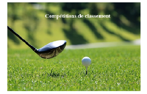Redémarrage des compétitions de classement